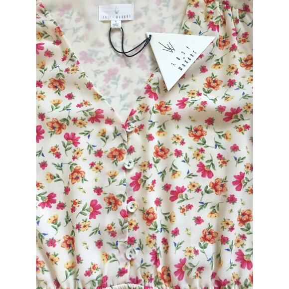 Lost + Wander Floral Dress Size Small - Picture 6 of 10
